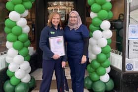 ​Pictured are branch owners Bridgeen Johnston and Fahriea Anis.