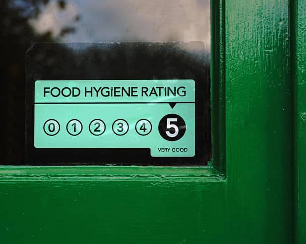 Food hygiene ratings across the region have been revealed