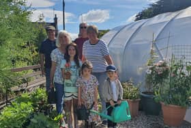 The garden group recently acquired a polytunnel to raise its own plants, some of which will be sold to help fund it activities.