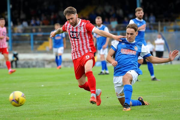 New Forfar signing James Keatings in action for Raith Rovers. Pic by Fife Photo Agency