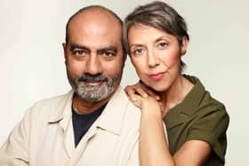 George Alagiah and Mary Huckle  (photo:  Rankin/Macmillan Cancer Support)