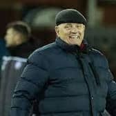 A delighted Dick Campbell after a great win for Arbroath who made it four wins on the bounce.