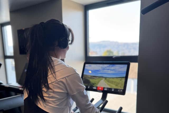 Ro Hotel gym & views