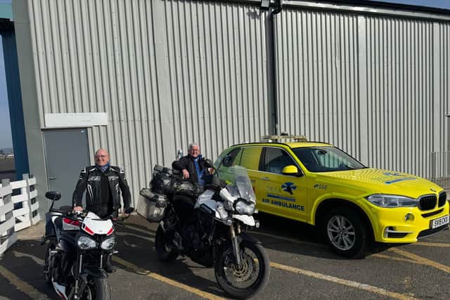 Scotland's Charity Air Ambulance visit