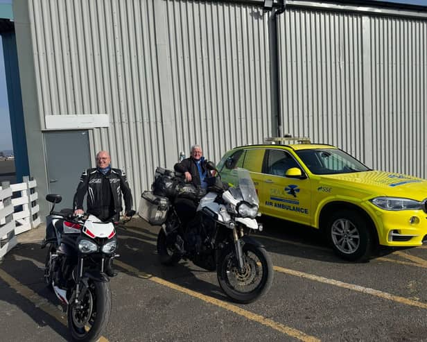 Scotland's Charity Air Ambulance visit