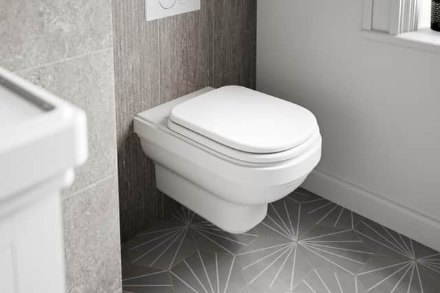 Sanctuary Bathrooms Burlington Riviera Wall Hung WC & Seat