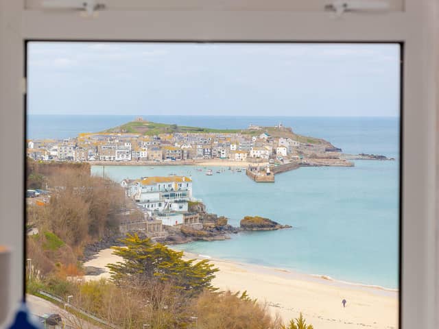 The very best seats in St Ives at Trevose with stunning views of the harbour.