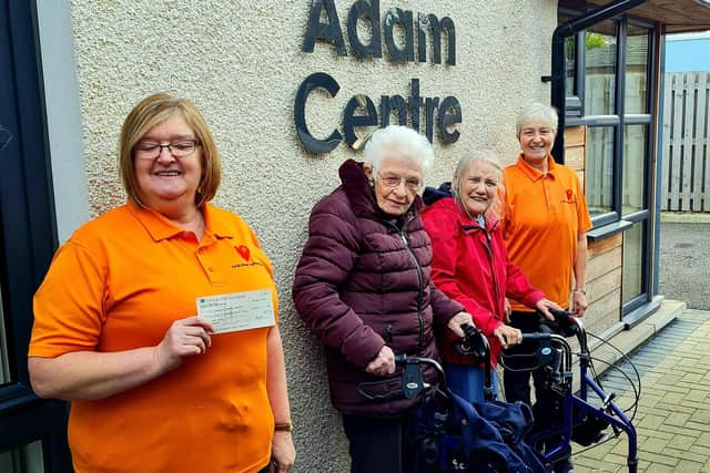 The Adam Centre in Montrose was one of four recipients.