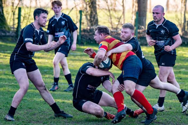 Strathmore show the grit and strength in numbers needed to beat the West threat. All pics by John Cameron