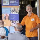 ​The club holds weekly sessions, which brings older people together to share stories and talk about their own sporting memories.
