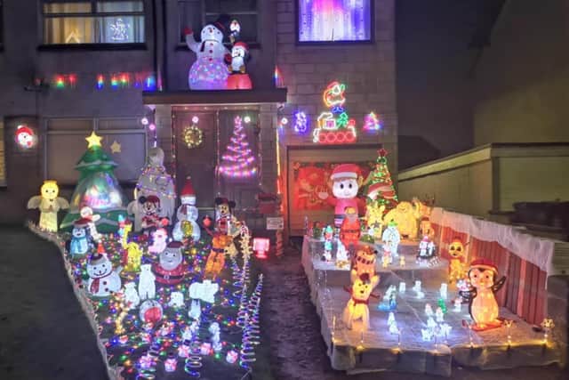 The Craighead family have raised almost £7000 over the last four years with their Christmas light displays.