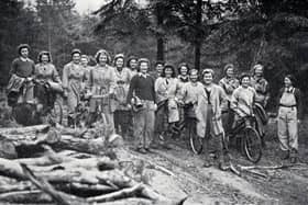 The Lumberjills in the Forest of Dean.