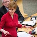 First Minister Nicola Sturgeon urged the public to maintain caution to halt the spread of the virus.