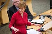 First Minister Nicola Sturgeon urged the public to maintain caution to halt the spread of the virus.