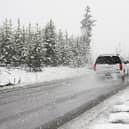A yellow warning for snow will remain in place until 6pm today.