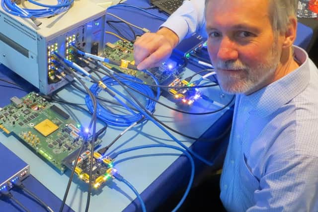 Steve Parkes, who has been elected as a Fellow of the Royal Academy of Engineering for his innovative work.