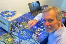 Steve Parkes, who has been elected as a Fellow of the Royal Academy of Engineering for his innovative work.
