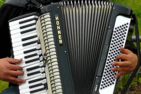 The accordion and fiddle club made a welcome return on Sunday night.