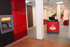 ​Santander’s Arbroath branch will close on June 17. (Wallace Ferrier)