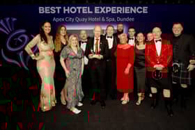 ​Apex City Quay Hotel and Spa in Dundee won Best Hotel Experience at last year’s national final.