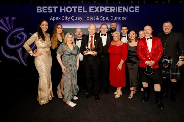 Apex City Quay Hotel and Spa in Dundee won Best Hotel Experience at last year’s national final.