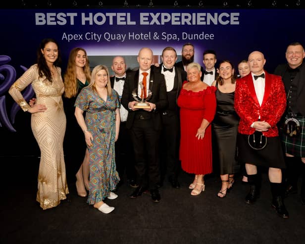 ​Apex City Quay Hotel and Spa in Dundee won Best Hotel Experience at last year’s national final.