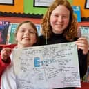 Isla Primary School pupils Lottie Rooke and Maise Cameron have been enjoying the curriculum.