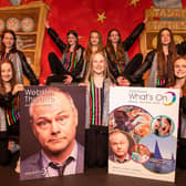 Young people from Dancemania are pictured at the Webster Theatre, Arbroath as December panto is announced along with ANGUSalive's full spring-summer What's On guide
