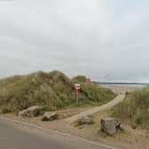 ​Erosion is badly affecting the dunes near the links courses. (Google Maps)