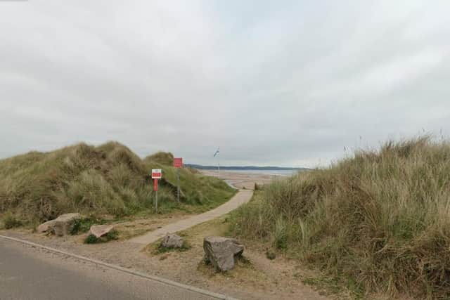 Erosion is badly affecting the dunes near the links courses. (Google Maps)