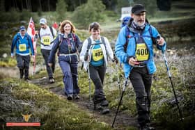 Rhona Guild (second right) and Beverly Smeaton (third right) will be joined by a team of friends for the event in June. They are aiming to complete 54 miles in 24 hours.​