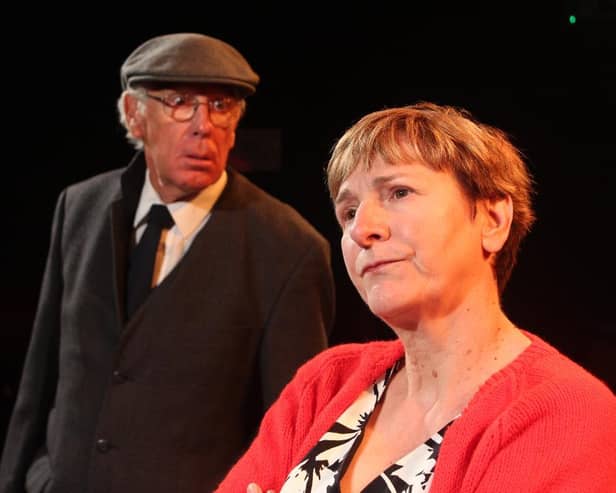 Graham Hewitson and Helen Shearer as Jack and Liz in September in the Rain.