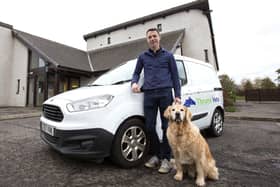 ​Gavin Durston said the aim is to test hundreds of dogs from across the Angus area. (Pic: Justin Garner)