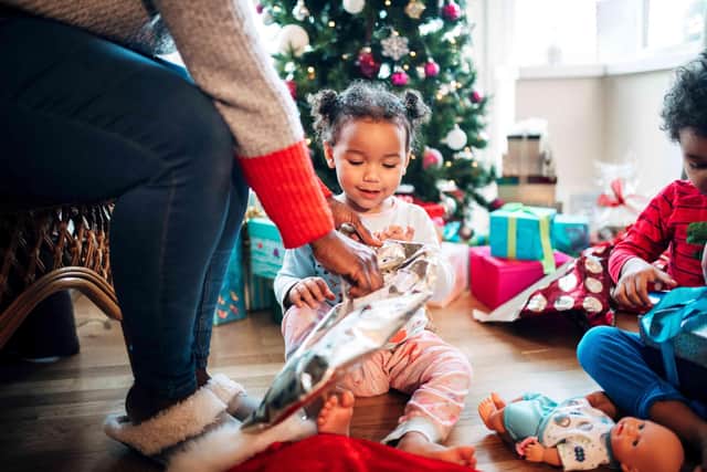​More than 210 new toys were donated through Tesco’s Forfar store.