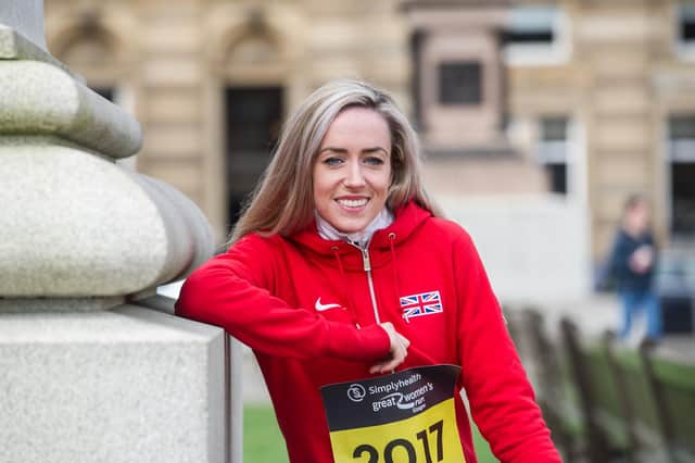 Carnoustie's Eilish McColgan. Pic by John Devlin