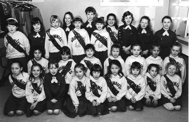 The 3rd Carnoustie Brownies won the Singing Games class in the Arbroath musical festival in 1992.