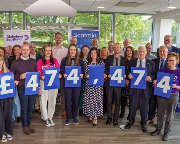 ​The total is the biggest ever raised by Scotmid’s charity fundraising partnership.