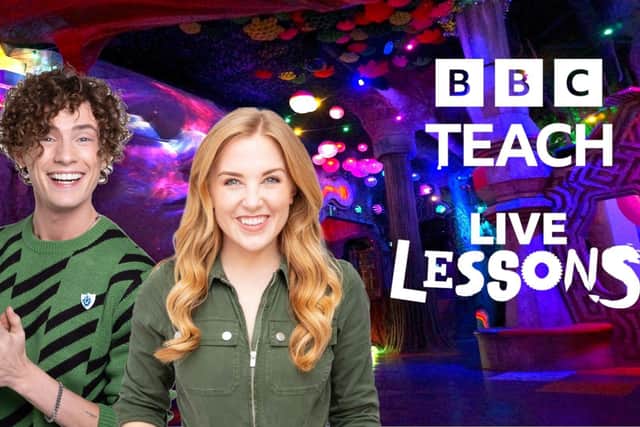 Joel Mawhinney and Maddie Moate present the Safer Internet Day Live Lesson