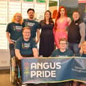 Committee members are pictured with their new sponsors.