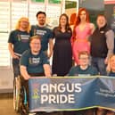 Committee members are pictured with their new sponsors.