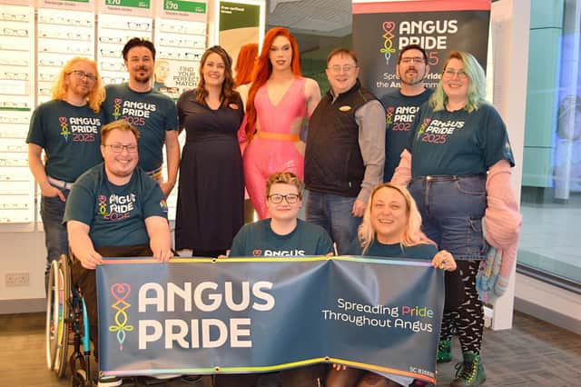 Committee members are pictured with their new sponsors.