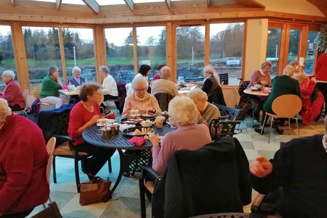 Guests and hosts enjoyed a much-needed get-together recently at the Brechin Castle Centre. The group hopes to resume its regular activities in March.