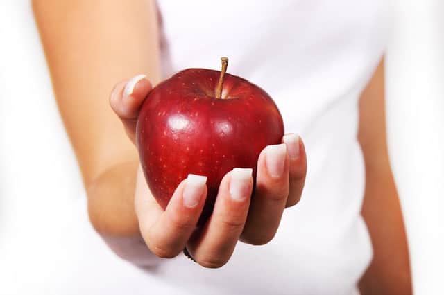 An apple a day...making small changes to our diet might be more achievable.