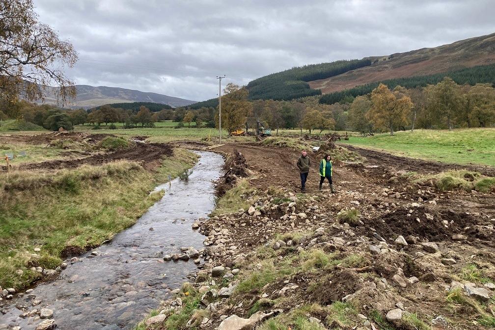 Latest phase of river catchment restoration phase completed