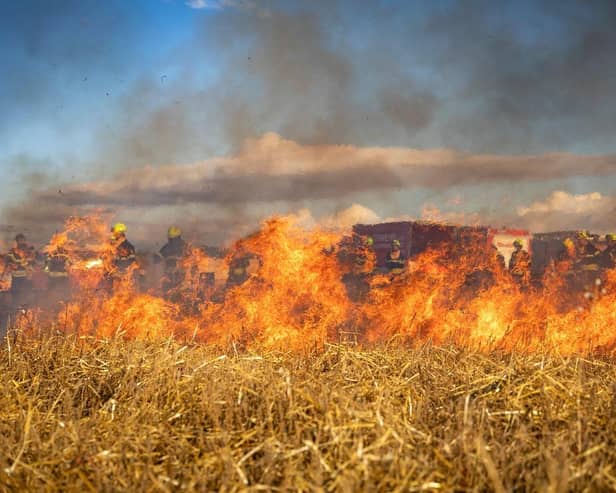 Many areas in Scotland are facing an extreme risk of wildfire, and the public have been warned against using naked flames.