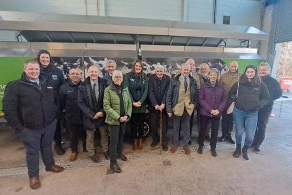 ​Members are pictured at the recent annual meeting at the Roslin Institute.