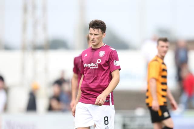 Michael McKenna is amongst those committing their futures to Arbroath. Pic by Graham Black
