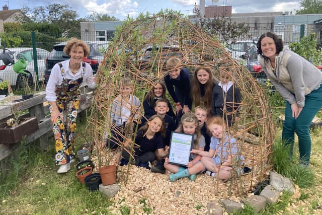 Ferryden Primary School was visited by Nicola Davidson, KSB's education and learning officer.