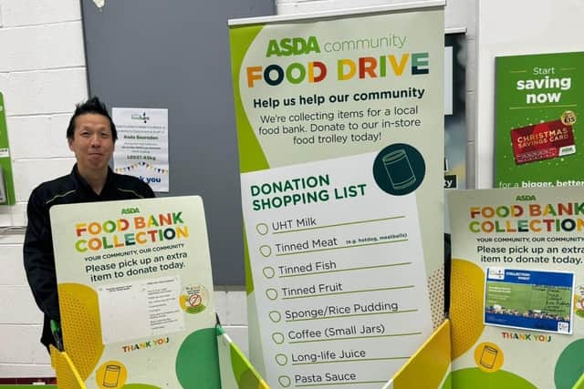 Food Drive at Asda