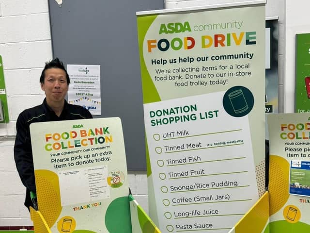 Food Drive at Asda